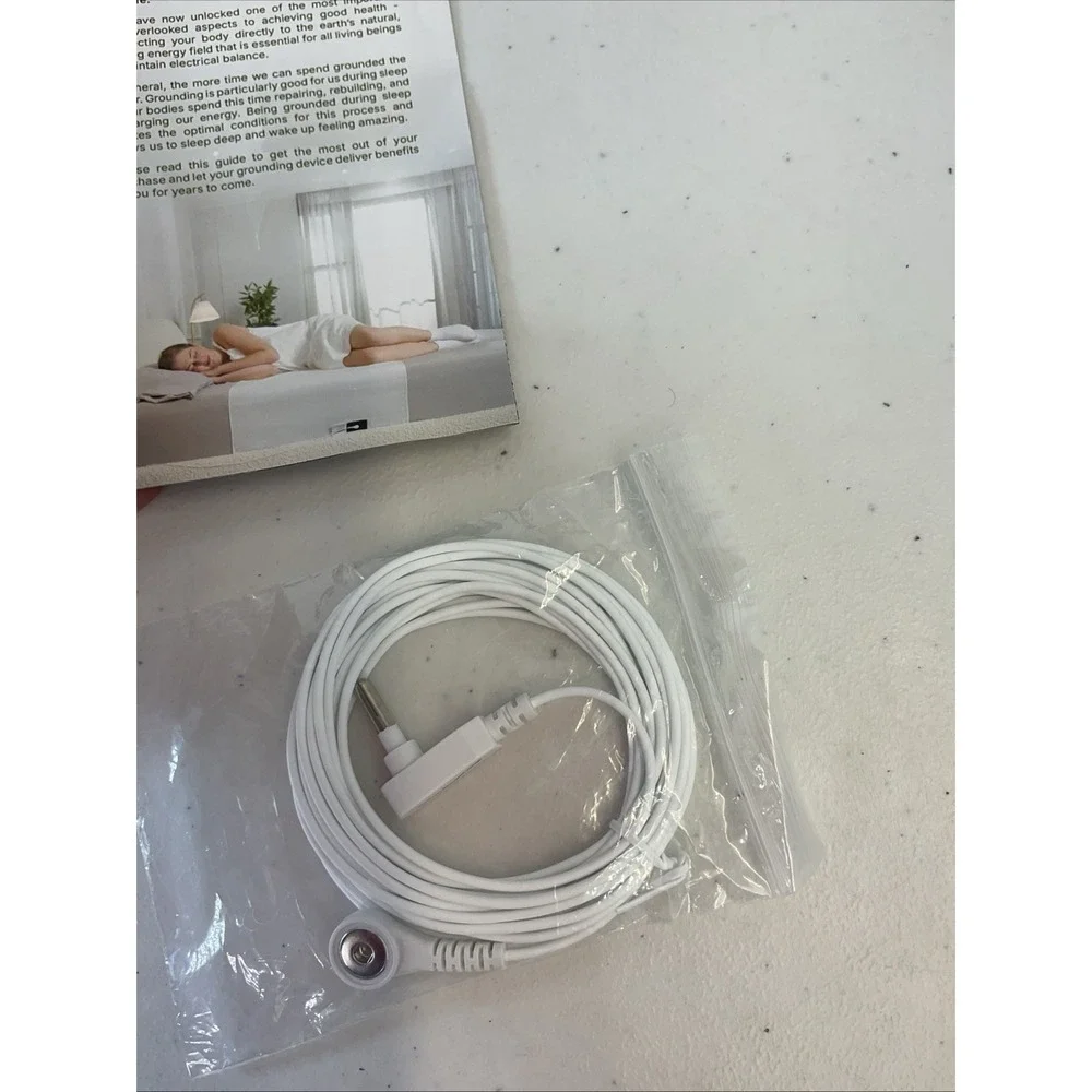 Grounding Well Flat Bed Sheet 50cm x 260cm Cotton Grounding Sheet *New In Bag*.